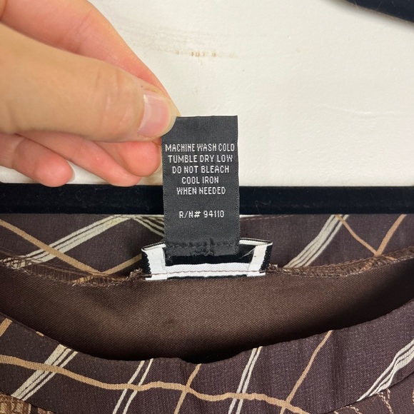 Vtg Y2K Believe Drop Waist Midi Dress 10 Fairy Grunge Whimsical Earthy Woodsy - Picture 3 of 10